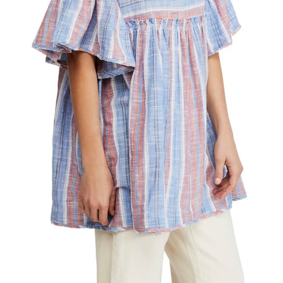 Free People Summer Nights dress in Blue Lagoon - Picture 2 of 6